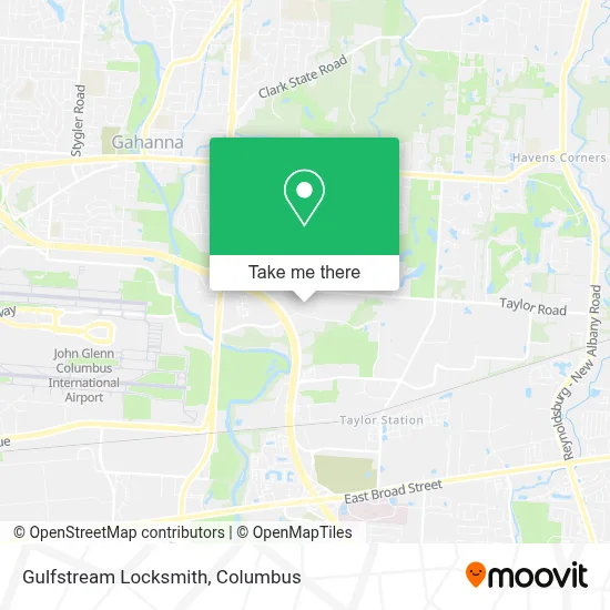 Gulfstream Locksmith map