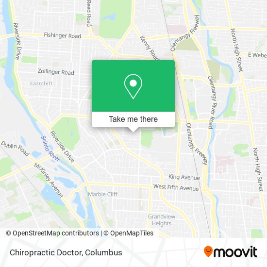 Chiropractic Doctor map