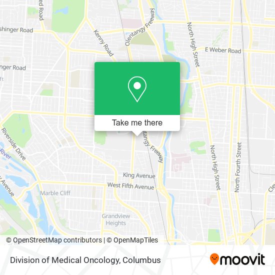 Mapa de Division of Medical Oncology