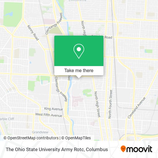The Ohio State University Army Rotc map