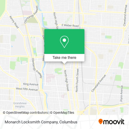 Monarch Locksmith Company map