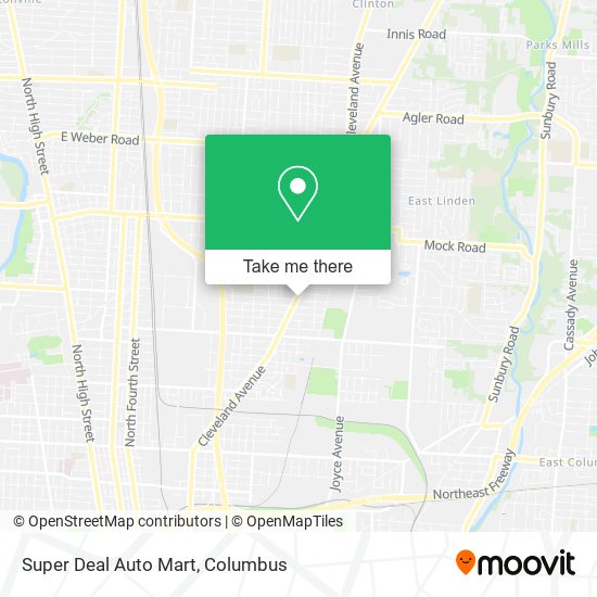 Super Deal Auto Mart map