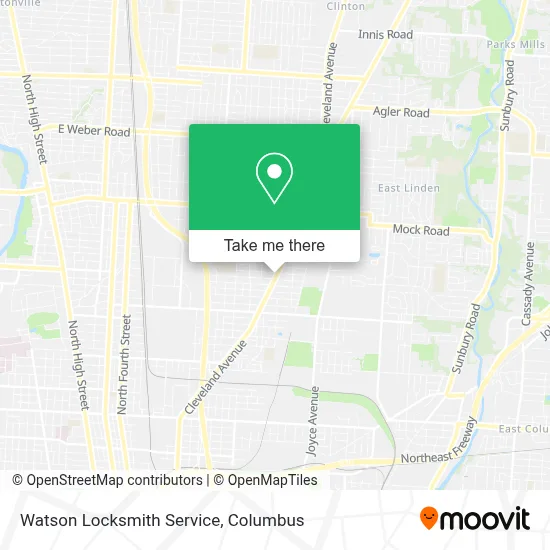 Watson Locksmith Service map