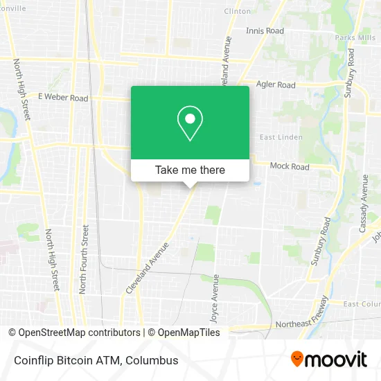 Coinflip Bitcoin ATM map