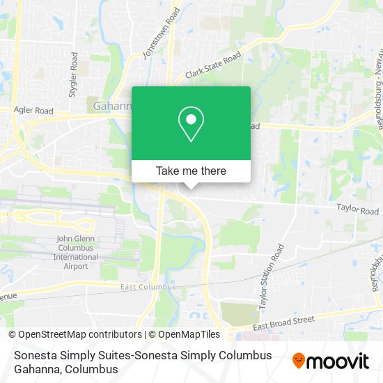 Sonesta Simply Suites-Sonesta Simply Columbus Gahanna map