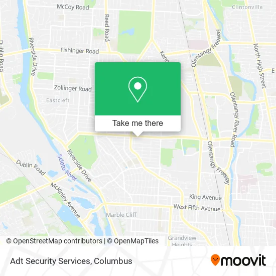 Mapa de Adt Security Services