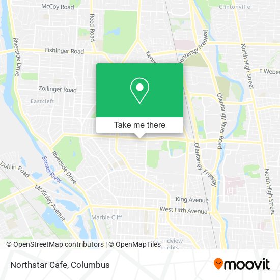 Northstar Cafe map