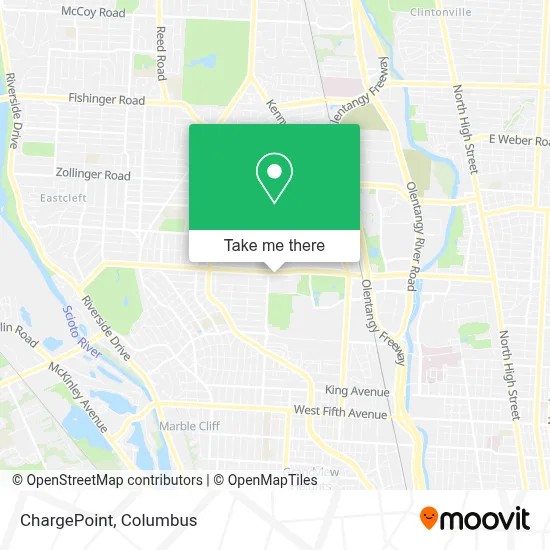 ChargePoint map