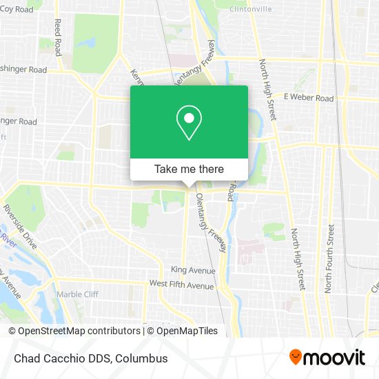 Chad Cacchio DDS map