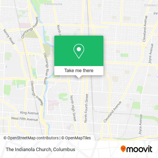 Mapa de The Indianola Church