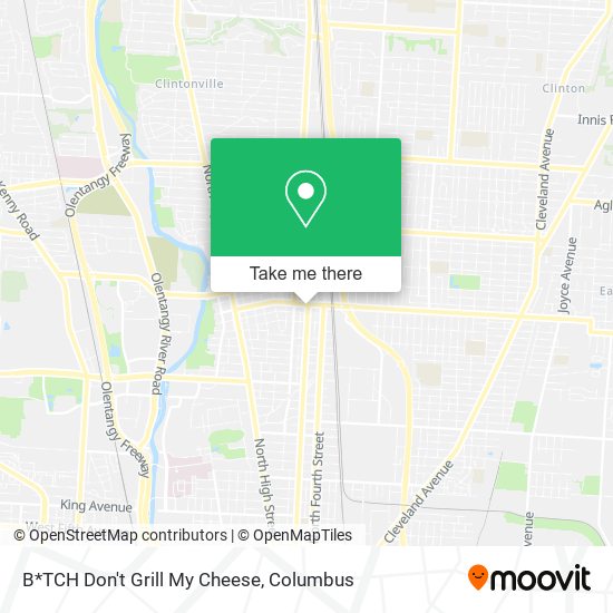 B*TCH Don't Grill My Cheese map