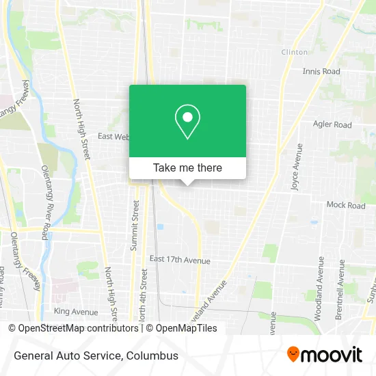 General Auto Service map