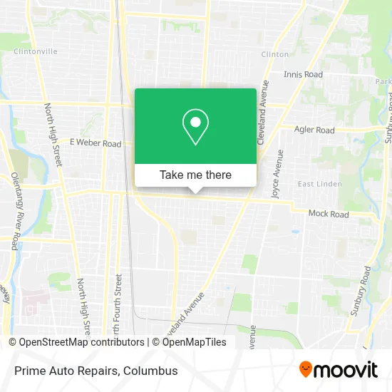 Prime Auto Repairs map