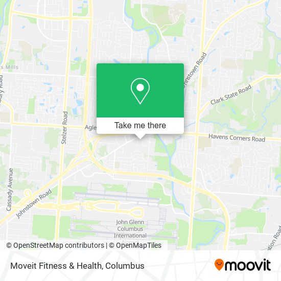 Mapa de Moveit Fitness & Health