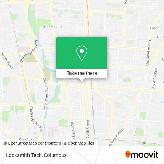 Locksmith Tech map