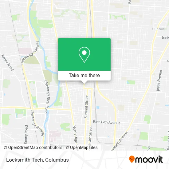 Locksmith Tech map