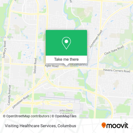 Mapa de Visiting Healthcare Services