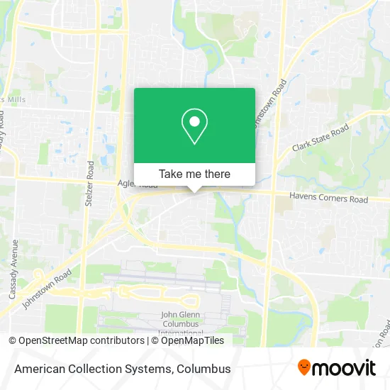 American Collection Systems map
