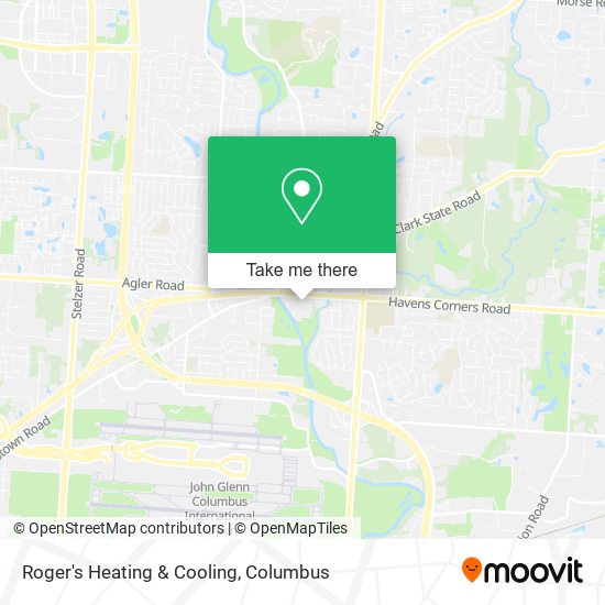 Mapa de Roger's Heating & Cooling