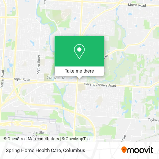 Spring Home Health Care map