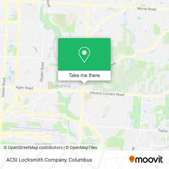 ACSI Locksmith Company map