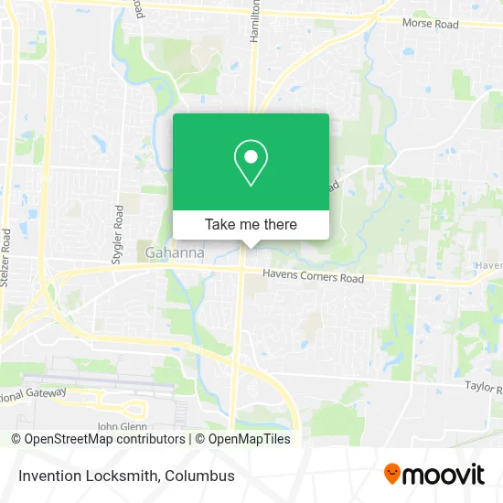 Invention Locksmith map