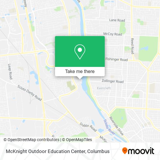 McKnight Outdoor Education Center map