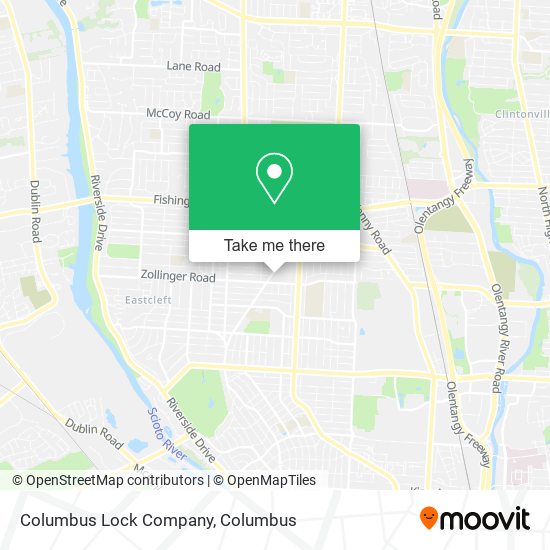 Columbus Lock Company map