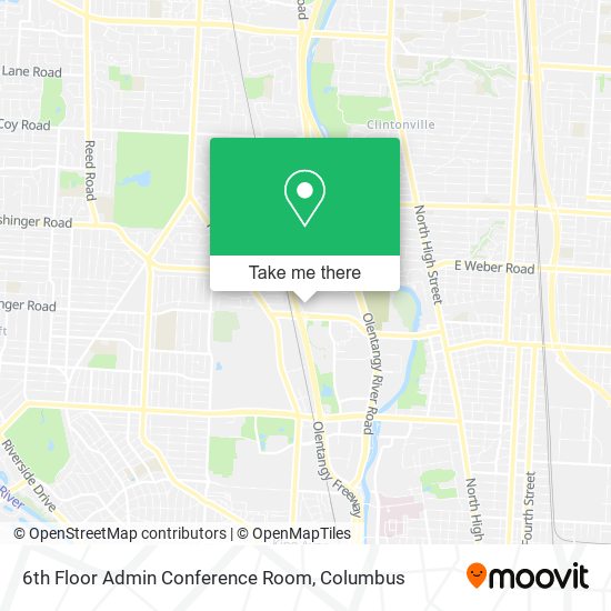 6th Floor Admin Conference Room map