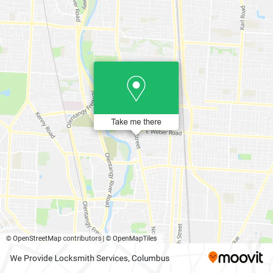 We Provide Locksmith Services map