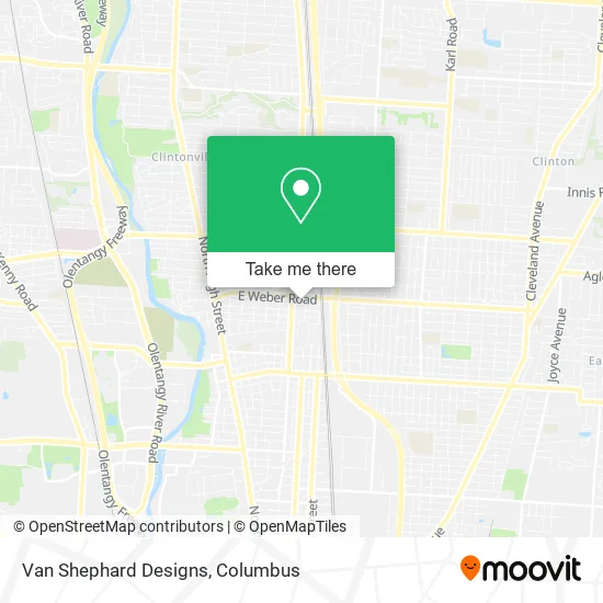 Van Shephard Designs map