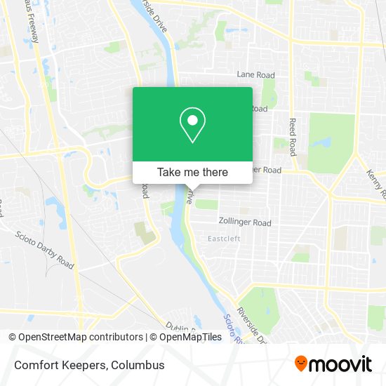 Mapa de Comfort Keepers