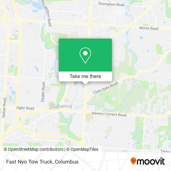 Fast Nyo Tow Truck map