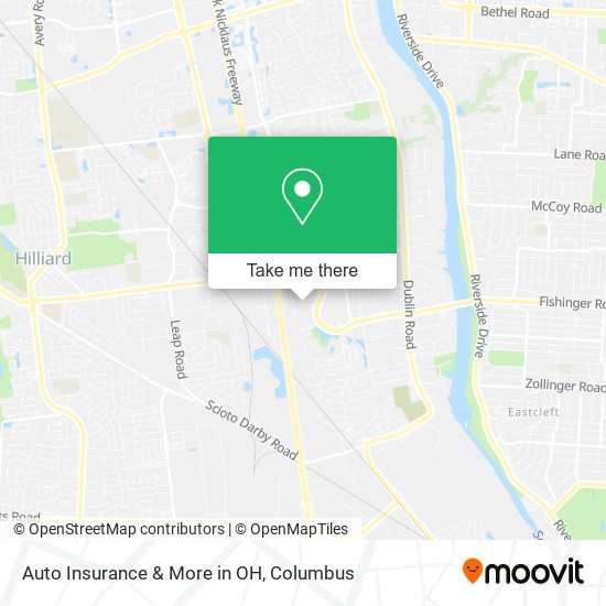Mapa de Auto Insurance & More in OH