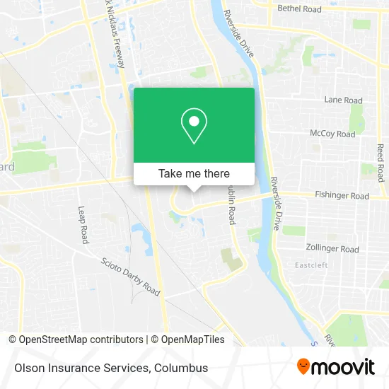 Olson Insurance Services map