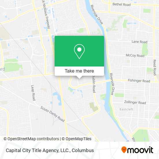 Mapa de Capital City Title Agency, LLC.