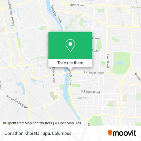 Jonathon Khoi Nail Spa map