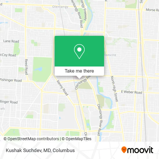 Kushak Suchdev, MD map