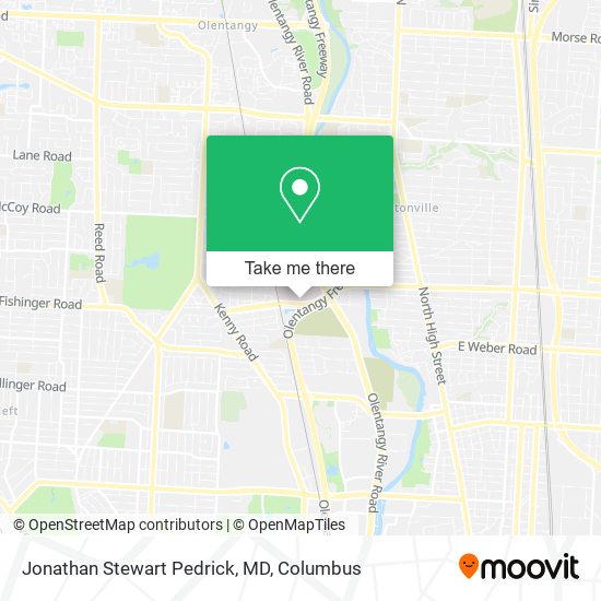 Mapa de Jonathan Stewart Pedrick, MD
