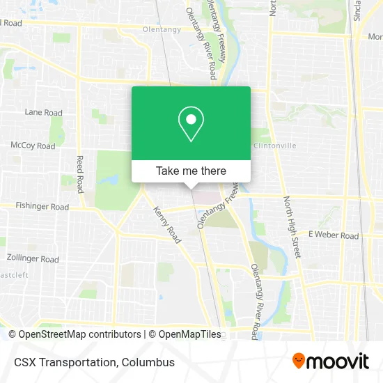 CSX Transportation map