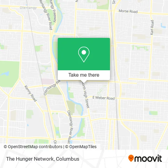 Mapa de The Hunger Network