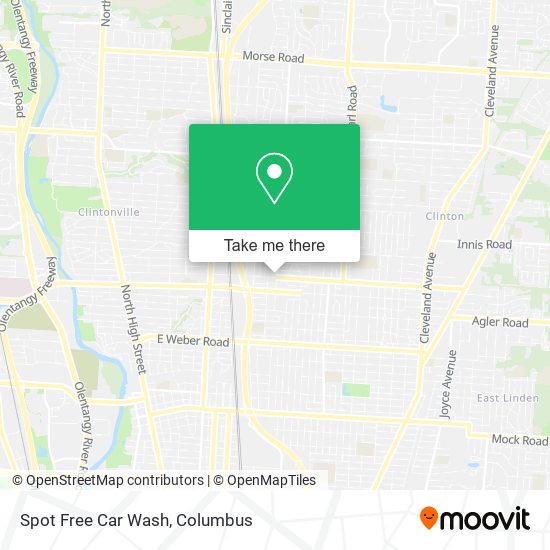 Spot Free Car Wash map