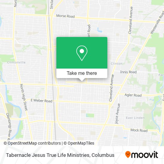 Tabernacle Jesus True Life Ministries map