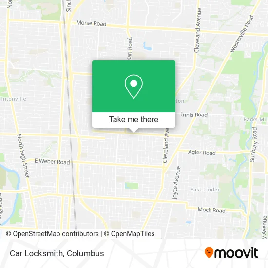 Car Locksmith map