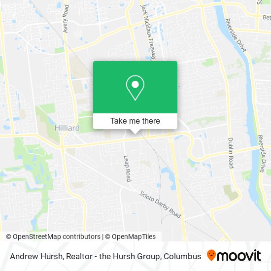 Andrew Hursh, Realtor - the Hursh Group map