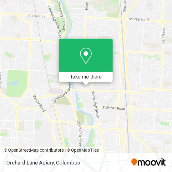Mapa de Orchard Lane Apiary