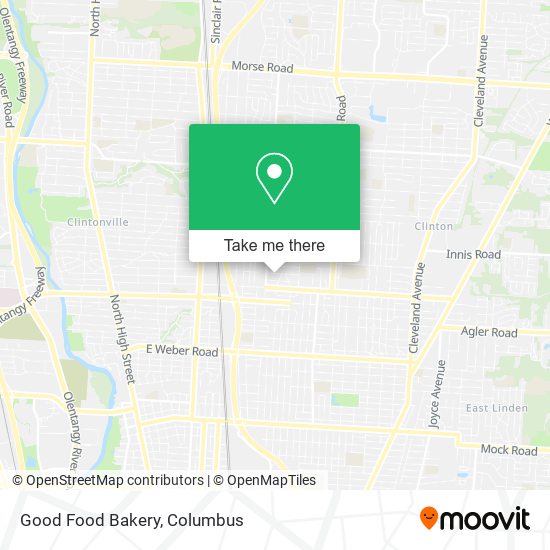 Good Food Bakery map