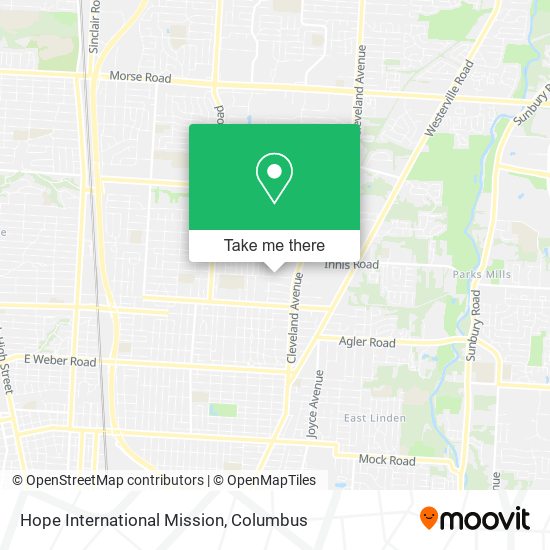 Mapa de Hope International Mission