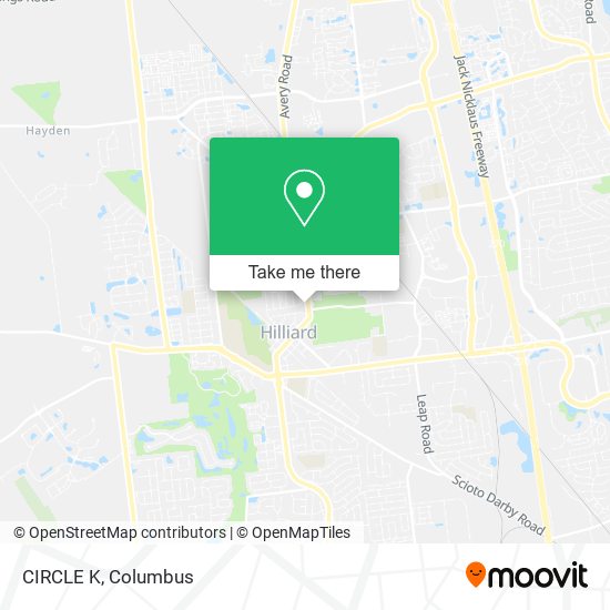 Mapa de CIRCLE K