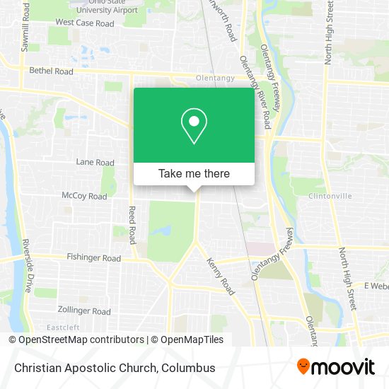 Christian Apostolic Church map